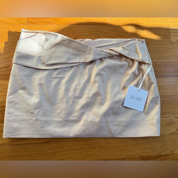 Gucci Dresses & Skirts - Authentic Reworked Gucci Beige Mini Skirt